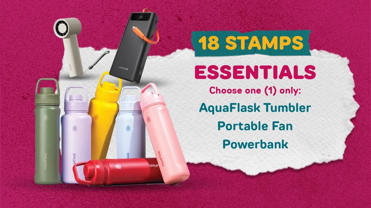 18-stamp Essentials reward